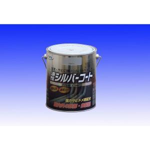 Rakuten - アサヒペン シルバーコート1.6Lシルバー【入数:6】