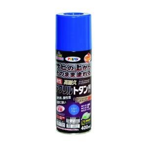 アサヒペン 油性高耐久アクリルトタン用スプレー400MLスカイブルー【入数:6】