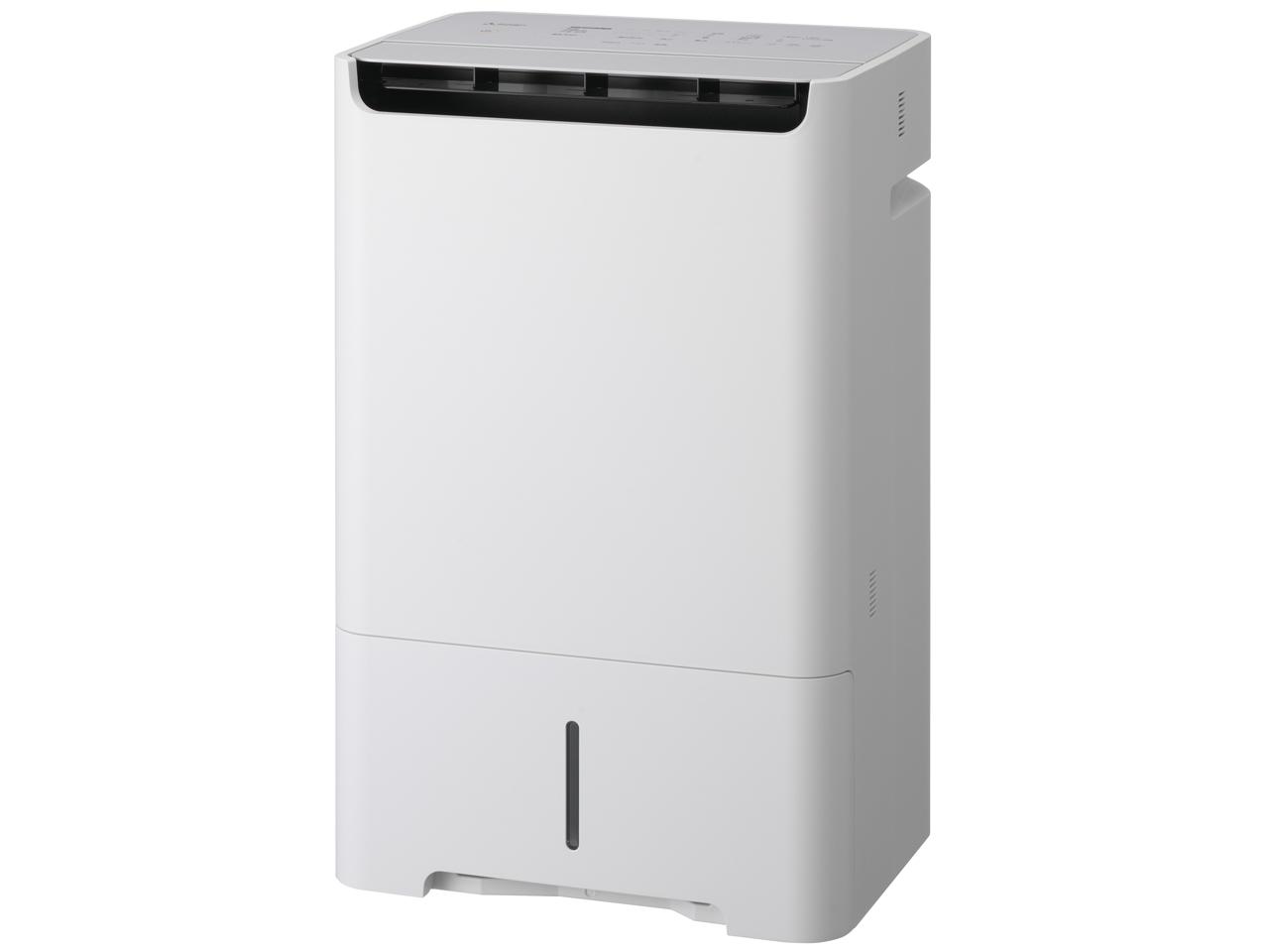 MITSUBISHI 三菱電機 空清脱臭除湿機 除湿能力:24L/日 タンク容量 約5.5L コンプレッサー式 おまかせオート機能搭載 ホワイト(MJ-PHDV24ZX)