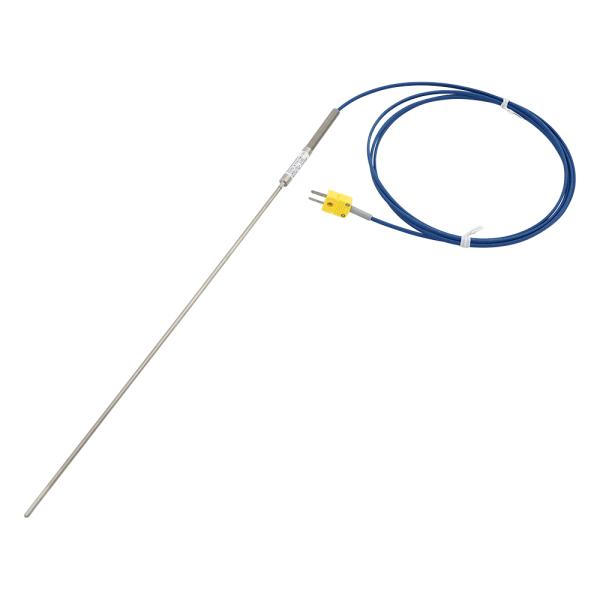 アズワン Kシース熱電対 (高温度・インコネル(R)タイプ) 0〜750℃ φ3.2mm 300mm