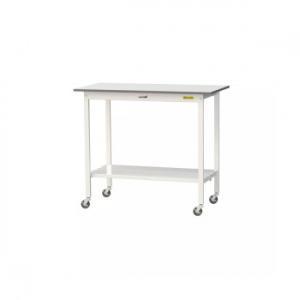 COMOLIFE コモライフ 山金工業(YamaTec) SUPHC-1260TT-WW ワークテーブル150シリーズ 移動式 (H1036mm) 1200×600mm (全面棚板付) (2291259)