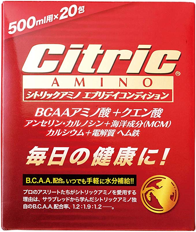 シトリックアミノ(Citric AMINO) (美容と健康) エブリディコンディション 6g×20包入 8157●不思議色鉛筆1本プレゼント