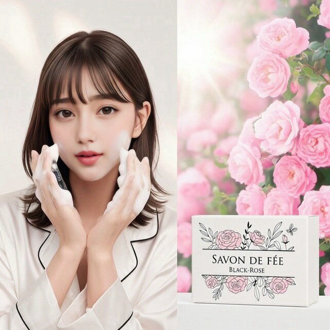 【公式アンバサダーYuraさん】SAVON DE FEE（サボン・ド・フィー～妖精の石鹸～）63g 1個　ホットペッパービューティークチコミランキング27部門1位beautysalonAquaスタッフプロデュース Handmade in JAPANアトピーアレルギー対応石鹸