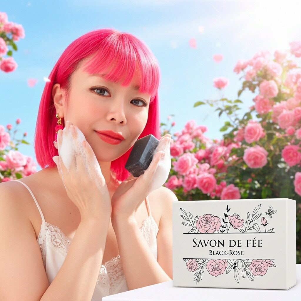 Other - 【公式アンバサダーHirochiさん】SAVON DE FEE（サボン・ド・フィー～妖精の石鹸～）63g 1個　ホットペッパービューティークチコミランキング27部門1位beautysalonAquaスタッフプロデュース Handmade in JAPANアトピーアレルギー対応石鹸