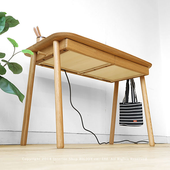 【デスクのみ】飛騨産業/TF309、TF310 学習デスク 学習机 書斎デスク 受注生産商品 開梱設置配送 幅90cm 幅105cm ホワイトオーク ウォールナット 無垢材 (チェア・ワゴン別売) [2]