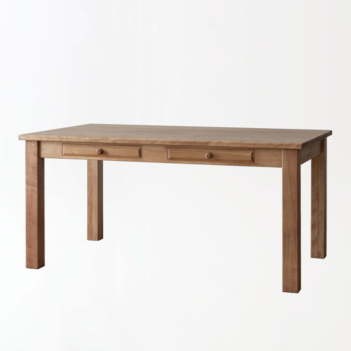 暮らしに馴染む、カントリーデザイン 飛騨産業 Northern Forest ダイニングテーブル NC314WP