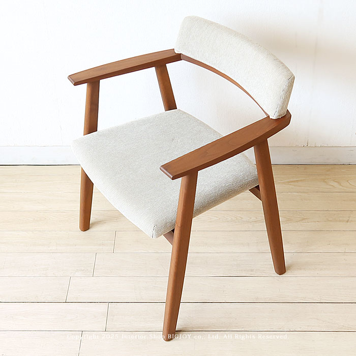 【アウトレット展示品処分】ナガノインテリア/DC309-1W/チェア（肘付き）