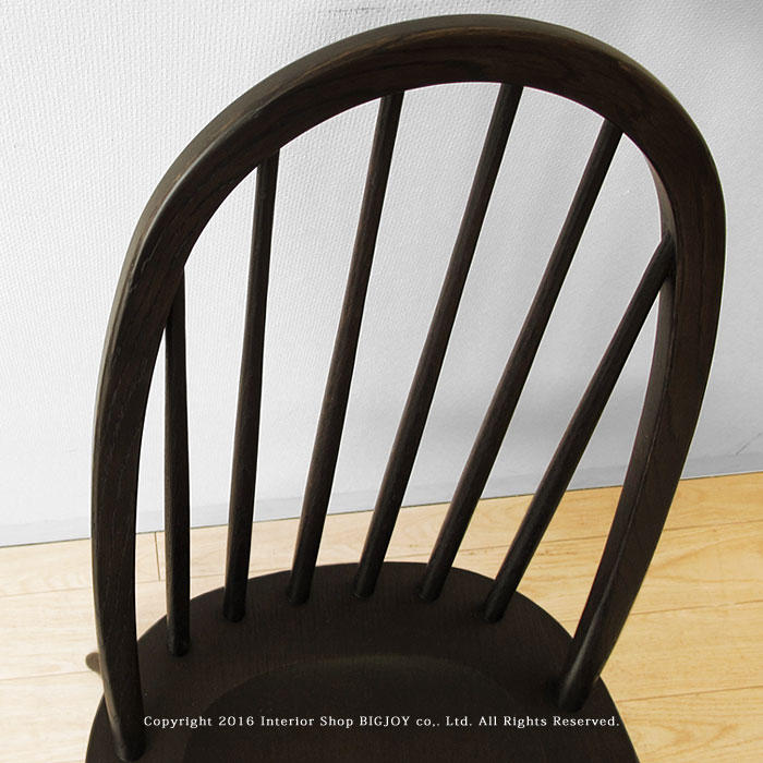 飛騨産業/PS218 ウィンザーチェア ダイニングチェア ブラック色 アンティーク モノトーン 受注生産商品 ホワイトオーク材 カラー展開有り [2]