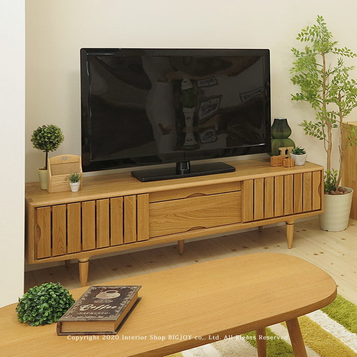 楽天市場】ナラ材 テレビ台の通販
