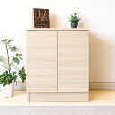 自分で色、サイズを決めるキャビネット 収納家具 サイドボード 幅60~120cm 奥行26~45cm 高さ70~100cm 1cm刻みで自由にオーダー 天板14色×本体14色 受注生産 開梱設置配送 ホワイト