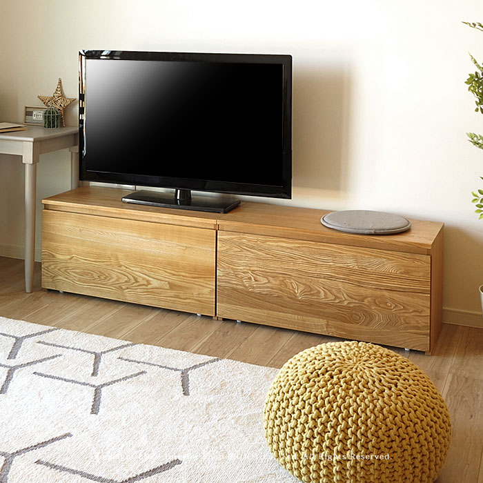 ドロワーベンチ ベンチチェア 2台セット 収納ベンチ 引き出し タモ材 タモ無垢材 様々な使い方ができる 子供用のおもちゃ箱 書類入れ HOME-DS3 幅86...