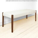 ダイニングベンチチェア カバーリングベンチチェア 受注生産商品 幅42cm 110cm 120cm 130cm 160cm ウォールナット・アッシュ材 シンプルで洗練されたデザイン