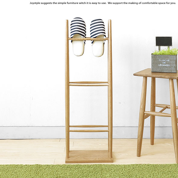 スリッパを6足収納可能スタンドタイ...