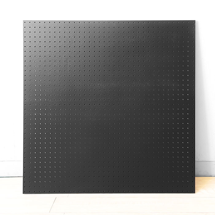 アウトレット撮影品処分 関家具 ペグボードB パンチングボード 有孔ボード 壁面収納 873mm×898mm 5mm穴..