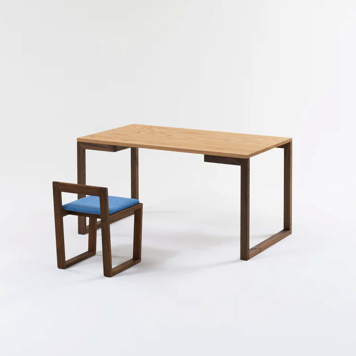 ハイ&ローテーブル ダイニングテーブル リビングテーブル 受注生産商品 食卓 座卓 幅135cm レッドオーク材 ウォールナット材 レッドオーク無垢材 ウォールナット無垢材 [3]