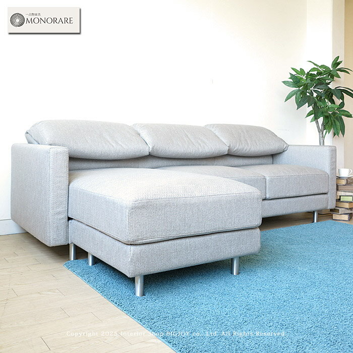 【中古美品】1Pソファー グレー ソファTATAMI 1人掛け【送料無料】ライトグレー | NOCEノーチェ 家具