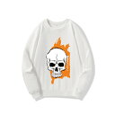 ブラック 親子 長袖 白 レディース 速乾 ペアルック ハロウィン 軽量 メンズ 軽い スウェット 衣装 冬服 クルーネック ホワイト ゆったり トレーナー 春...