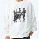 スウェット トレーナー 丸首 柔らか ナチュラル 秋冬トレンド ルームウェア 今っぽ カジュアル ユニセックス 超大サイズ可穿 M〜4XL リラックスシルエット...