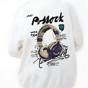 スウェット トレーナー 丸首 シンプル ミニマル デイリー定番 ルームウェア ほどよい抜け感 カジュアル ユニセックス ビッグサイズOK M〜4XL ベーシック...