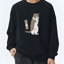 スウェット トレーナー 丸首 速乾 春秋コーデ 部屋着 着回し自在 カジュアル ユニセックス 超大サイズ可穿 M〜4XL ゆったりフィット トレンドカラー 裏毛