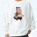 スウェット トレーナー 丸首 軽量 カジュアル 春秋コーデ 部屋着 今っぽ ユニセックス ビッグサイズOK M〜4XL リラックスシルエット 肌触りやさしい 裏...