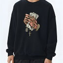 スウェット トレーナー 丸首 耐久 ストリート デイリー定番 散歩 今っぽ カジュアル ユニセックス ユニセックス M〜4XL ゆったりフィット ロングシーズン...