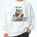 スウェット トレーナー 丸首 厚手 ナチュラル 秋冬トレンド 部屋着 楽ちん カジュアル ユニセックス 男女兼用 M〜4XL対応 ルーズフィット 毎日使い 裏毛...