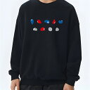 スウェット トレーナー 丸首 柔らか ナチュラル 秋冬トレンド お出かけ 楽ちん カジュアル ユニセックス 超大サイズ可穿 M〜4XL リラックスシルエット ロ...