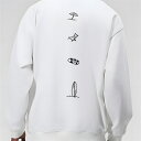 スウェット トレーナー 丸首 ゆるめ カジュアル 秋冬新作 通勤 おしゃれ ユニセックス 男女兼用 M〜4XL対応 すっきりシルエット 肌触りやさしい 裏毛スウ...