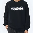 スウェット トレーナー 丸首 ゆるめ ベーシック 秋冬新作 ルームウェア ほどよい抜け感 カジュアル ユニセックス 大きいサイズ対応 M〜4XL すっきりシルエ...