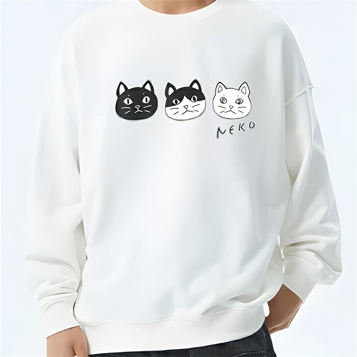 スウェット トレーナー 丸首 裏毛 ベーシック 秋冬新作 ルームウェア 上品カジュアル カジュアル ユニセックス 男女兼用 M〜4XL対応 ゆったりフィット 定番カラ