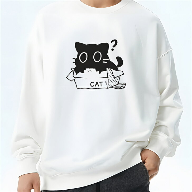 スウェット トレーナー 丸首 耐久 ミニマル デイリー定番 通学 今っぽ カジュアル ユニセックス 男女兼用 M〜4XL対応 ベーシックフィット ロングシーズン 裏毛ス