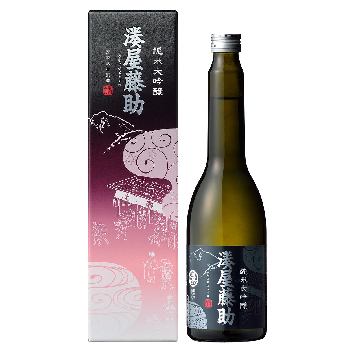 白瀧酒造 湊屋藤助 純米大吟醸 630ml 日本酒 ギフト 純米 大吟醸 お酒 中口 プレゼント 男性 冷酒 贈答用 誕生日 燗酒 熱燗 お燗 新潟 新潟県 地酒 魚沼 日本酒贈答 美味しい おいしい お取り…