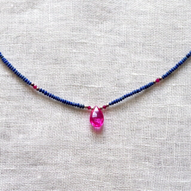 ピンク カルセドニー ネックレス 一粒 カジュアル 結婚式 ジュエリー アクセサリー レディース ペ ...