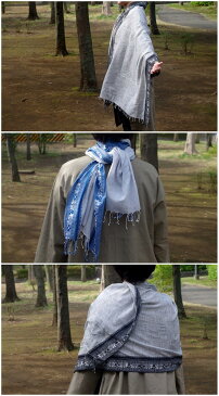 【クーポンで200円OFF 31日まで】コットン ストール おしゃれ 刺繍 春夏 夏 羽織り 綿ストール UV UVカット 夏用 春 春物 日焼け 紫外線 冷房対策 大判 花柄 レディース スカーフ ストライプ 綿100% タッセル ショール 大判ストール【Chunni】 【メール便 送料無料】