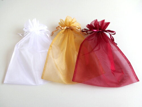 【有料ラッピング】 オーガンジー袋 ゴールド ホワイト ワインレッド 誕生日 還暦 古希 喜寿 米寿 誕生日 クリスマス プレゼントやギフトのお祝いに!★メール...