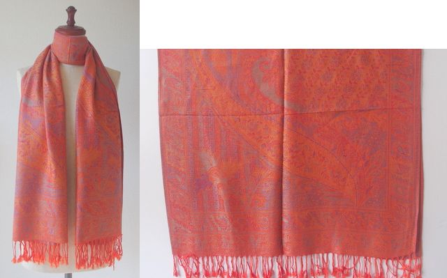 ペイズリー大判ストール（ストール・マフラー） | THE SHOP TK(Women