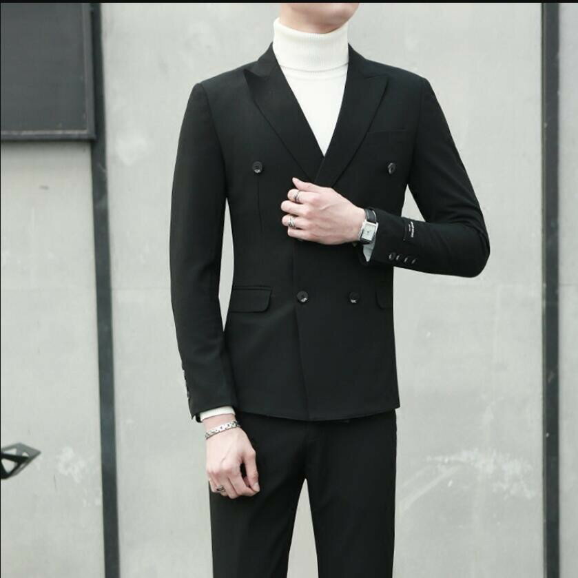 メンズスーツ 上下セットスーツ タキシードスーツ ダブルボタンスーツ フォーマルスーツ 結婚式 二次会 成人式 卒業式 就職活 ビジネススーツ 披露宴 お洒落 春秋冬 大きいサイズ 発表会 紳士服 カッコイイ