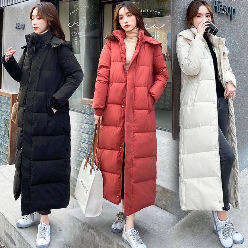 中綿ジャケット レディース ダウンジャケット アウター 超ロング丈コート ダウンコート フード付き 上品 防風 防寒着 暖かい 大きいサイズ おしゃれ カジュアル 防寒着 おしゃれ フード付き 大きいサイズ