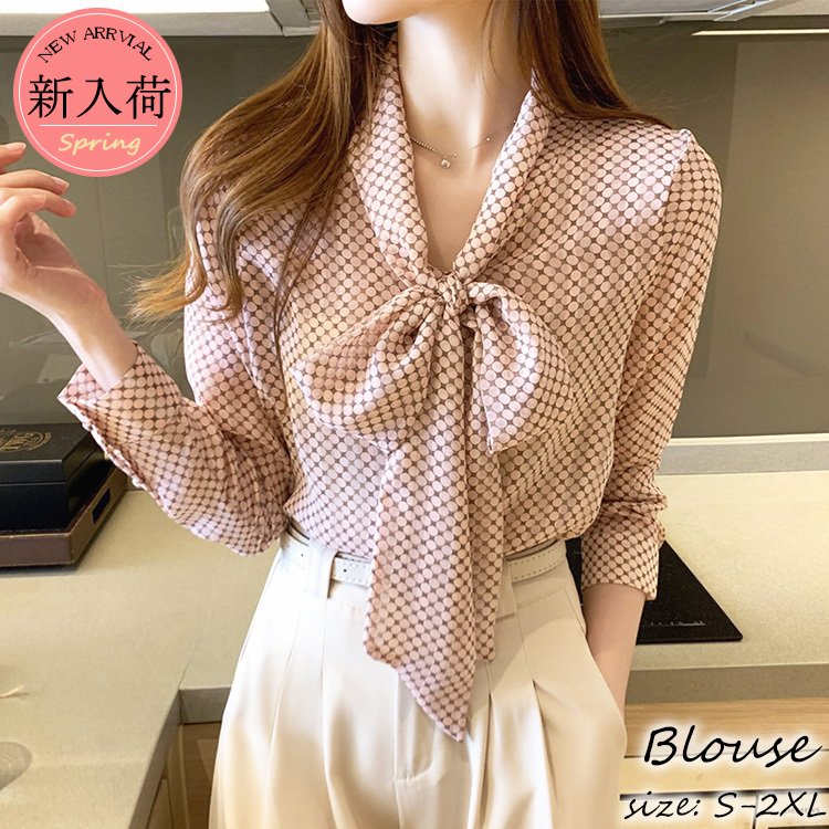 ブラウスレディースきれいめ40代春...