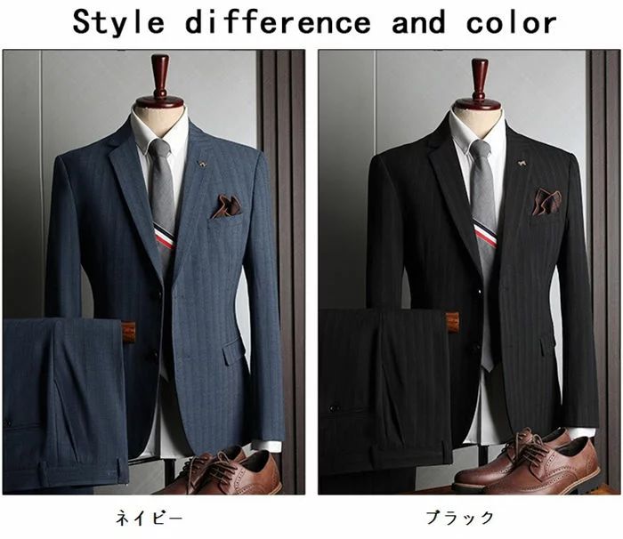 タキシード おしゃれ ストライプ 礼服 品質良い セットアップスーツ 紳士服 スーツ メンズメンズスーツ 洗える 細身 フォーマル 冠婚葬祭 結婚式 オールシーズン 春夏秋冬 上品 ビジネス オフィス 通勤就活面接 お呼ばれ 撮影 二次会 30代40代50代