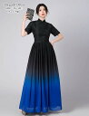 カラードレス パーティードレス 結婚式 ワンピース チャイナ風ドレス「XS~3XL」ウエディングドレス プリンセスドレス 二次会 イブイングドレス 演奏会 発表会 ロングドレス 大きいサイズ おしゃれ 上品 フォーマル お呼ばれ 成人式 人気新作 姫系風(4)