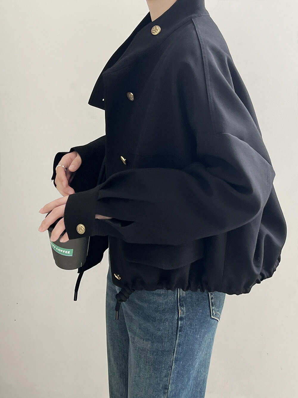 マウンテンパーカー レディース パーカー ジャケット ブルゾン ミリタリージャケット パーカー アウター レディース パーカー 秋冬 スウェット ジップパーカー 長袖アウター カジュアル おしゃれ 韓国風 通勤 OL「M L」カーキ ブラック 体型カバー 30代 40代 50代