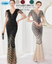 ドレス マーメイドドレス パーティードレス Long dress ウエディングドレス「S~2XL」 ロングドレス 結婚式 演奏会ドレス 発表会 二次会 イブニングドレス 大きいサイズ 花嫁ドレス カラードレス 舞台衣装 キャバ嬢 20代 30代 40代 7色 スパンコール ファスナー(4)