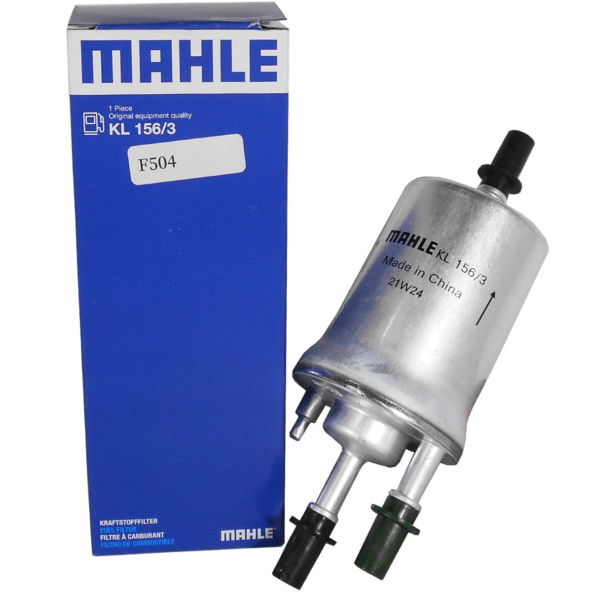 【クーポン有り5のつく日】フォルクス ワーゲン アウディ 燃料フィルター フューエルフィルター イオス ゴルフ ポロ A3 TT ( 1FBUB 1KBUBF 9NBUD 9NBTS 6RCGG 8PBSE 8PBMJF 8PBUBF 8JBUBF ) MAHLE マーレKL156/3 純正フィルターメーカー製