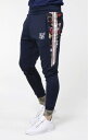 SikSilk シックシルク スウェットパンツ メンズジャージ ジムパンツ トラックパンツ メンズボトムスジョガーパンツ ジムウエア ジャージ スポーツウエアトレーニングパンツ ロングパンツ 筋トレウエア かっこいい おしゃれスターライトアスリートパンツ