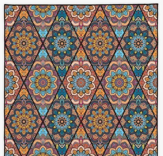 TESALATE テサレイト ビーチタオル 大判タオル 花柄お花 ビーチマット 砂がつかない 柄タオル サンドフリーバスタオル リバーシブル ブランケット 長方形 ビーチラグ海 速乾タオル 吸水タオル ジム ピラティス ヨガ 【Flowerchild】格安セール情報　楽天　通販