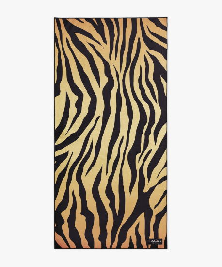 TESALATE テサレイト ビーチタオル 大判タオル ゼブラ柄アニマル柄 ビーチマット 砂がつかない 柄タオルサンドフリー バスタオル リバーシブル ブランケット 長方形ビーチラグ 海 速乾タオル 吸水タオル ジム ピラティス ヨガ 【Uproar】格安セール情報　楽天　通販