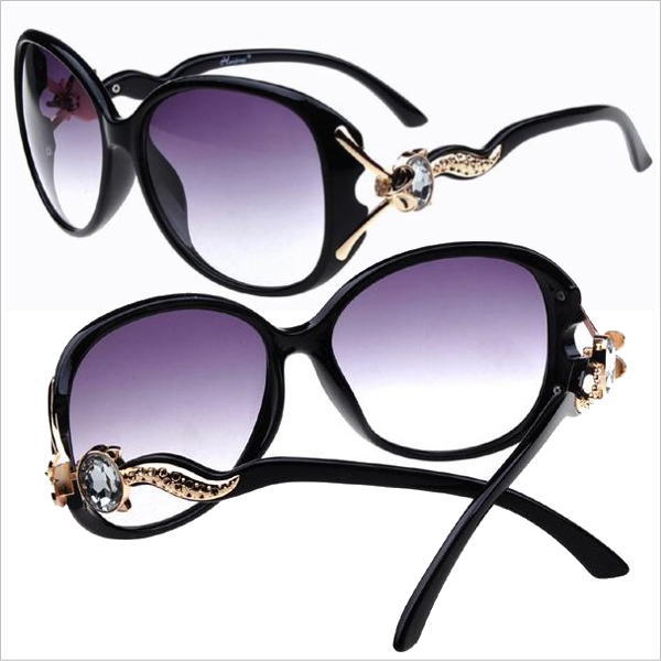 サングラス レディース デザイナーズ ファッションサングラス カラー001：ブラック グラデーション メガネ 送料無料