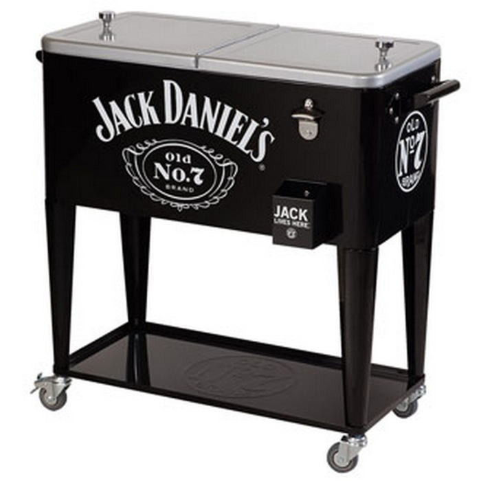 ジャックダニエル アイスクーラー ローリングカートJack Daniels Cooler - Rolling Cart【米国直輸入品】【代引不可商品】送料別途見積り 通常納期2〜3週間